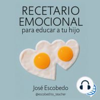 Recetario emocional para educar a tu hijo