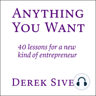 Anything You Want: 40 lessons for a new kind of entrepreneur