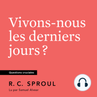 Vivons-nous les derniers jours ?