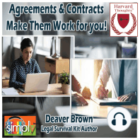 Agreements & Contracts-Make Them Work for you!