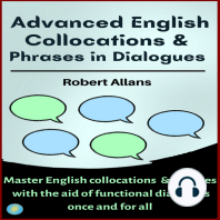 Advanced English Collocations and Phrases in Dialogues