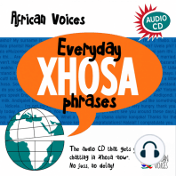 Everyday Xhosa Phrases