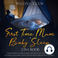 First Time Mum + Baby Sleep 2-in-1 Book