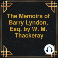 The Memoirs of Barry Lyndon, Esq. (Unabridged)