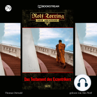 Das Testament des Exzentrikers - Rolf Torring - Neue Abenteuer, Folge 79 (Ungekürzt)