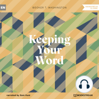 Keeping Your Word (Unabridged)