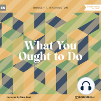 What You Ought to Do (Unabridged)