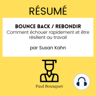 Résumé - Bounce Back / Rebondir 