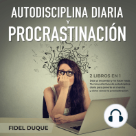 Autodisciplina diaria y procrastinación 2 libros en 1