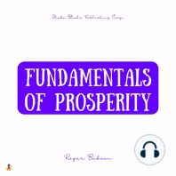 Fundamentals of Prosperity