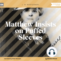 Matthew Insists on Puffed Sleeves (Unabridged)