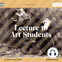 Lecture to Art Students (Unabridged)