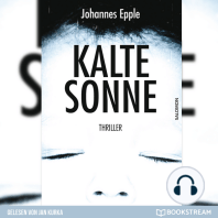 Kalte Sonne - Thriller (Ungekürzt)