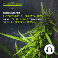 Guidelines for cannabis cultivation on a industrial scale and self-cultivation
