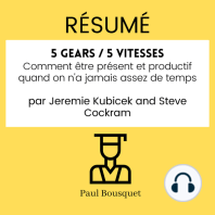 RÉSUMÉ - 5 Gears / 5 vitesses 