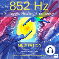Solfeggio Healing Frequency 852 Hz Meditation 30 minutes