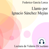 Llanto por Ignacio Sánchez Mejías