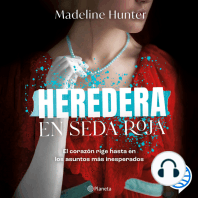 Heredera en seda roja