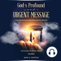 God's Profound and Urgent Message