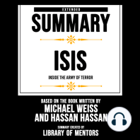 Extended Summary Of Isis - Inside The Army Of Terror