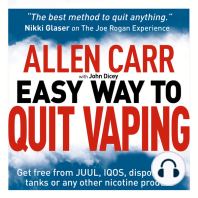 Allen Carr's Easy Way to Quit Vaping: Get Free from JUUL, IQOS, Disposables, Tanks or any other Nicotine Product