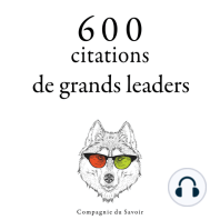 600 citations de grands leaders