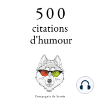 500 citations d'humour