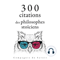 300 citations des philosophes stoïciens
