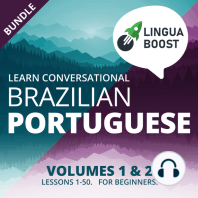Learn Conversational Brazilian Portuguese Volumes 1 & 2 Bundle