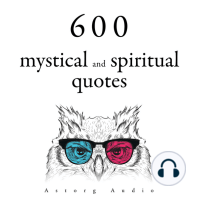 600 Mystical and Spiritual Quotations