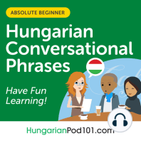Conversational Phrases Hungarian Audiobook