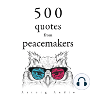 500 Quotes from Peacemakers