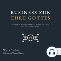 Business zur Ehre Gottes