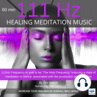 Healing Meditation Music 111Hz 60 minutes