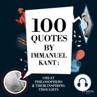 100 Quotes by Immanuel Kant