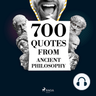 700 Quotations from Ancient Philosophy