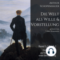 Die Welt als Wille und Vorstellung