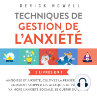 Techniques de gestion de l'anxiété 