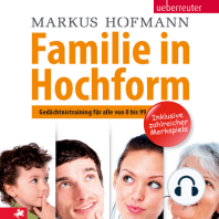 Familie in Hochform