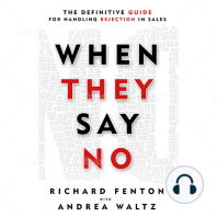 When They Say No: The Definitive Guide for Handling Rejection in Sales