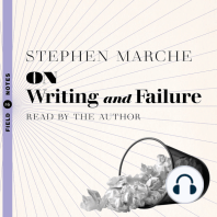 On Writing and Failure