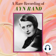 A Rare Recording of Ayn Rand