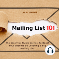 Mailing List 101