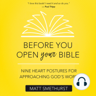 Before You Open Your Bible