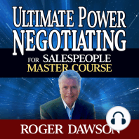 Ultimate Power Negotiating for Salespeople Master Course