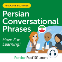 Conversational Phrases Persian Audiobook