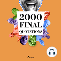 2000 Final Quotations