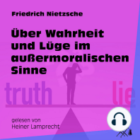 Über Wahrheit und Lüge im außermoralischen Sinne