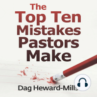 The Top Ten Mistakes Pastors Make