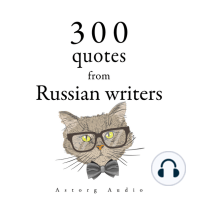 300 Quotes from Russian Writers